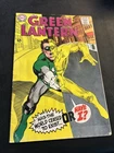 GREEN LANTERN #63 1968 Vintage Silver Age DC Comics GD low grade