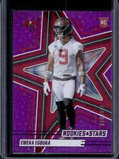 2025 Panini Rookies & Stars Emeka Egbuka RC Purple Rookie #/999 Buccaneers