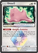 1x Ditto Prism Star (#154/214) - Holofoil MP Eng Pokemon - Lost Thunder on eBay