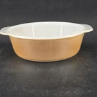Anchor Hocking Fire King Casserole Dish Peach Luster 1 1/2 Quart USA- NO LID