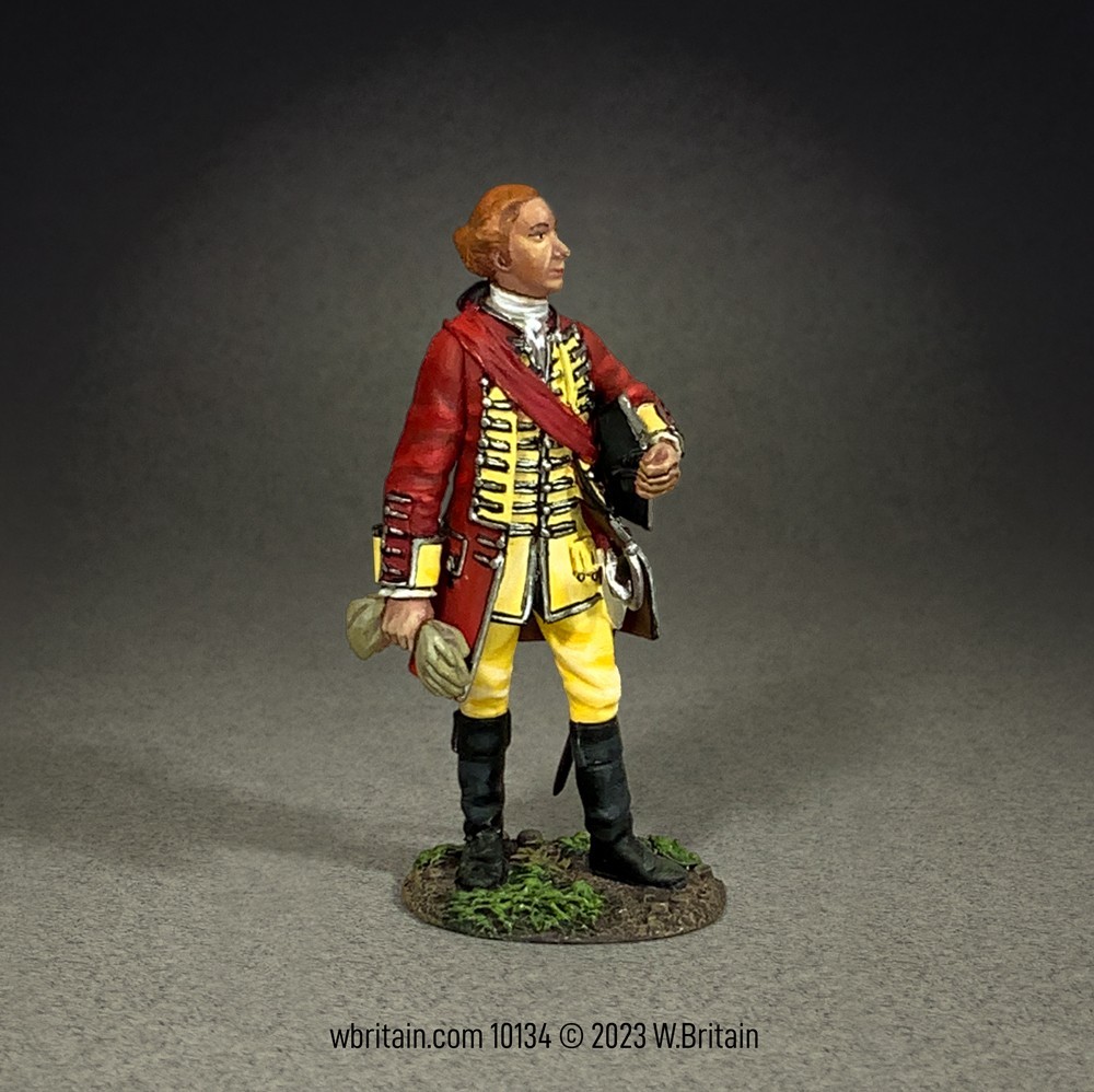 William Britain 10134 Museum Collection British General James Wolfe 1759