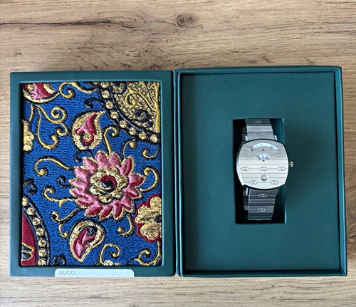 Gucci Grip Watch 35 mm Stainless Steel