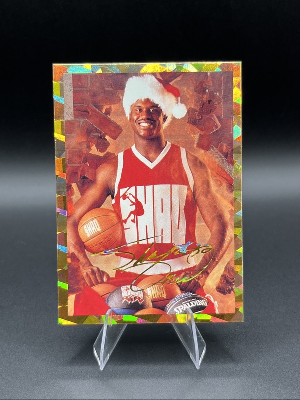 SHAQ Shaquille O'Neal RARE 1993 Arena Sports Special Christmas Card /15000 HOF