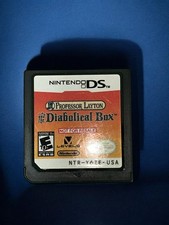 Professor Layton and the Diabolical Box (Nintendo DS) - Not For Resale, Tested