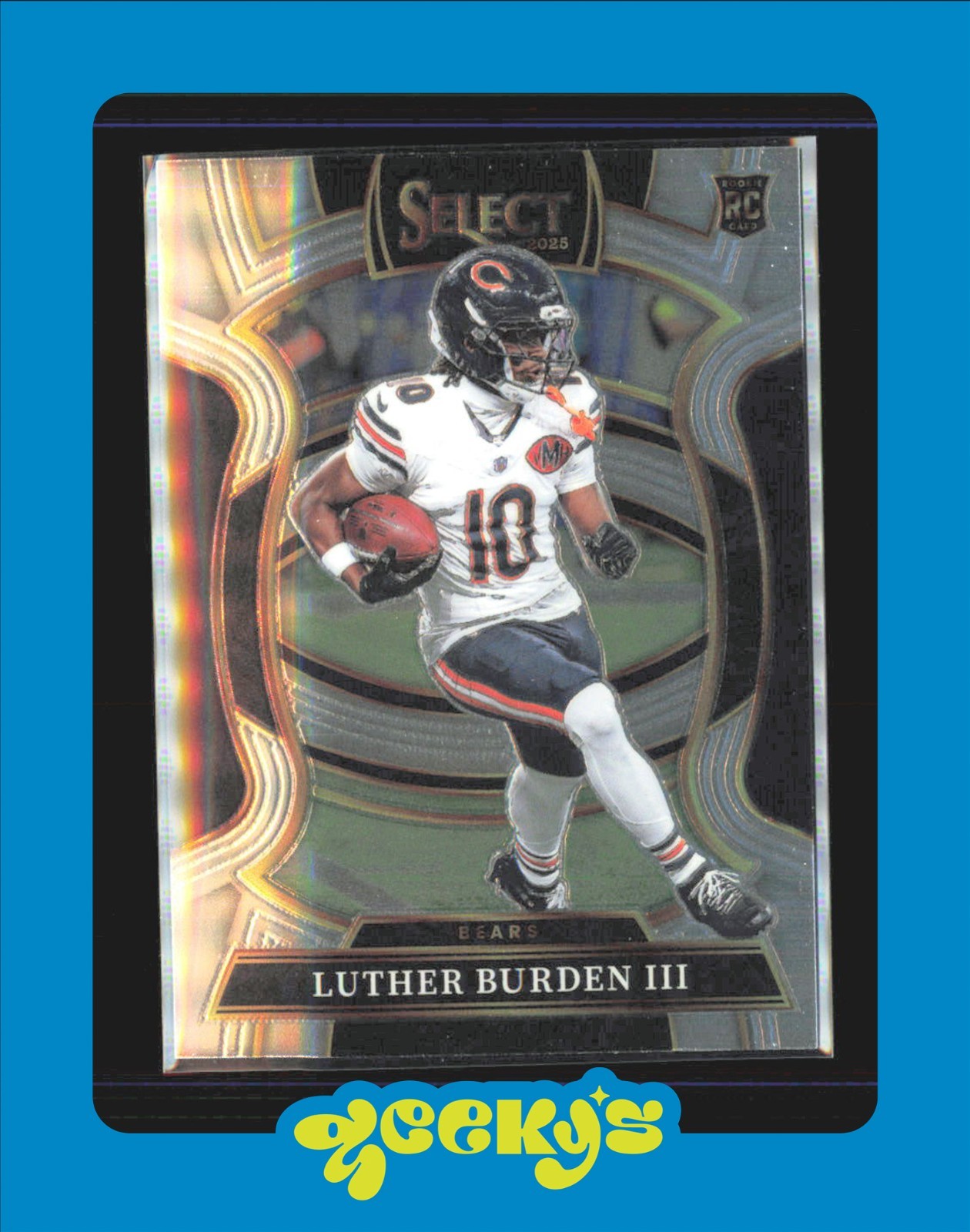 2025 Select - Luther Burden III RC #72 Concourse Lvl - Bears $2MIN ORDER