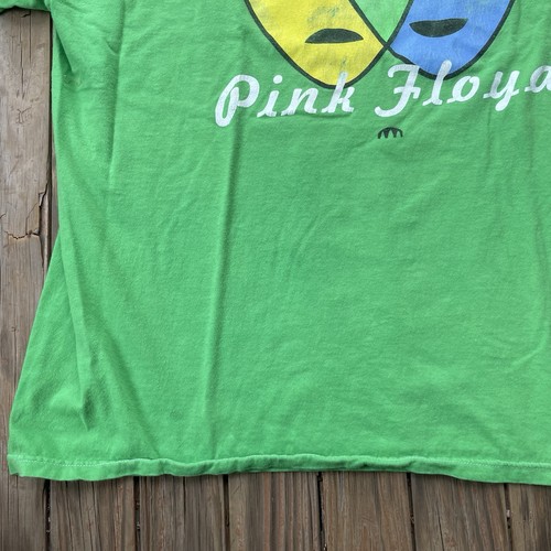 Pink Floyd Saucerful of Secrets Overlapping Aliens Happy/Sad 2021 XL Green Tee - Picture 6 of 11