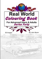 John Boom | Real World Colouring Books Series 40 | Taschenbuch | Englisch (2019)