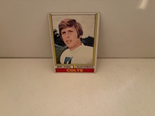 BERT JONES 1974 CARD Topps #524 Rookie Rc BALTIMORE COLTS LSU QB Exc. rookie card picture