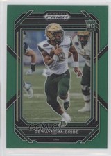 2023 Panini Prizm Draft Picks Green Prizm DeWayne McBride #131 0hk3