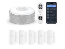 WiFi Door Alarm System  Wireless DIY Smart Home Security System  with Phone...