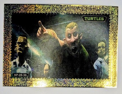 Teenage Mutant Ninja Turtles Trading Card 2025 Gold Foil Out Of /200
