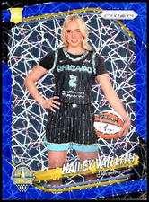 2025 Panini Prizm WNBA #139 Hailey Van Lith Blue Velocity Prizms