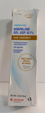 Glenmark Adapalene Gel USP 0.1 Acne Treatment Paraben-Free Face 1.6 oz NEW