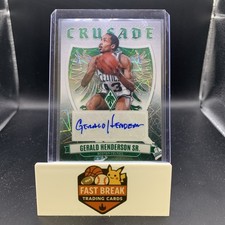 2023-24 Phoenix Crusade Signatures Gerald Henderson #CS-GHS White Lazer /99