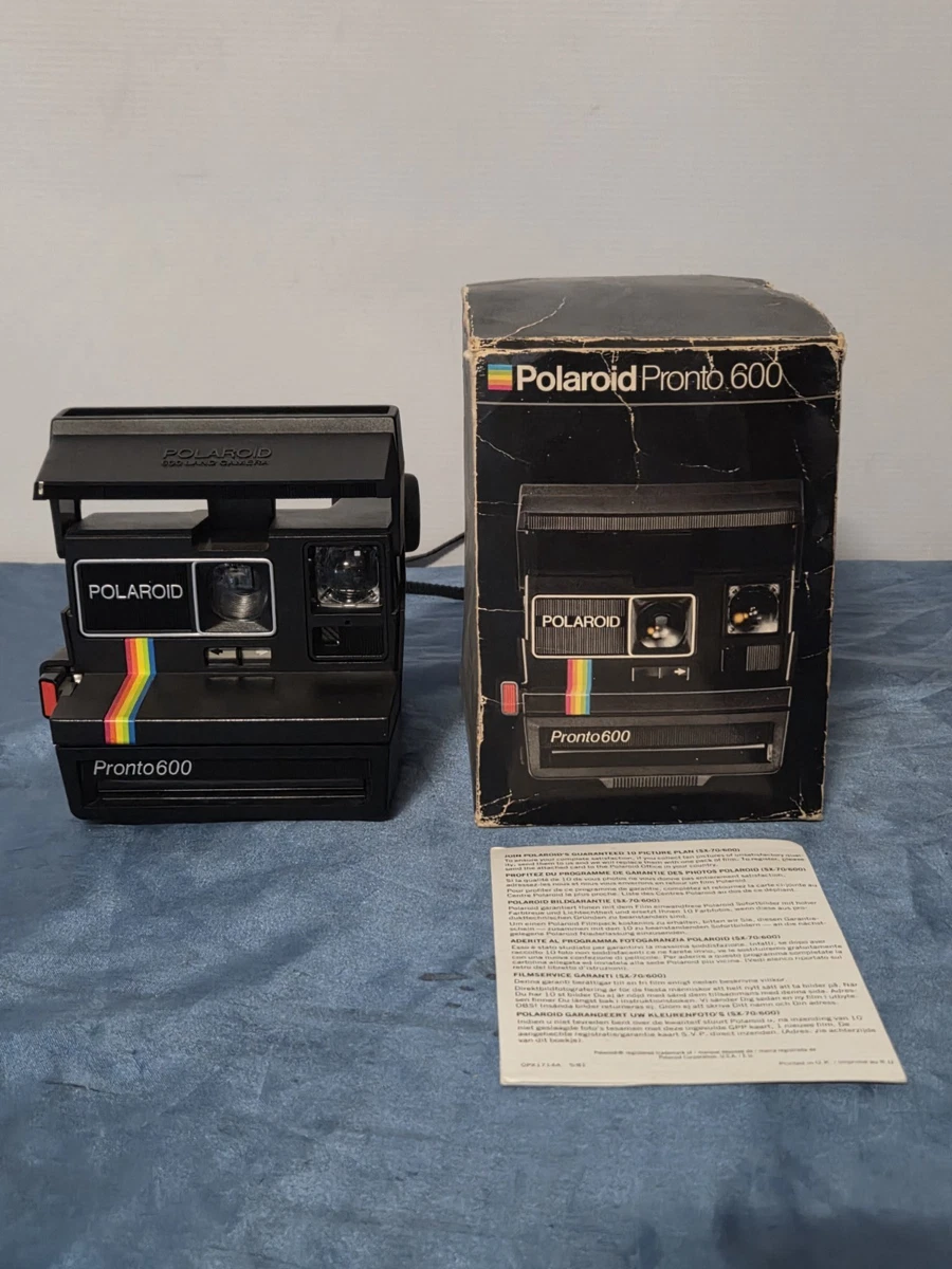 Appareil Photo Polaroid 600 Pronto Vintage – Années 70/80 – Rare
