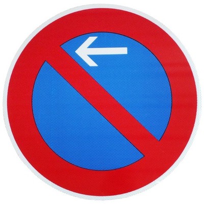 Original RA2 Verkehrsschild Nr 286-10 Eingeschränktes Halteverbot Anfang RSA-21
