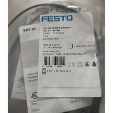 FESTO 547860 SMT-8G-PS-24V-E-0,3Q-M8D Proximity Sensor Brand New Spot Stock