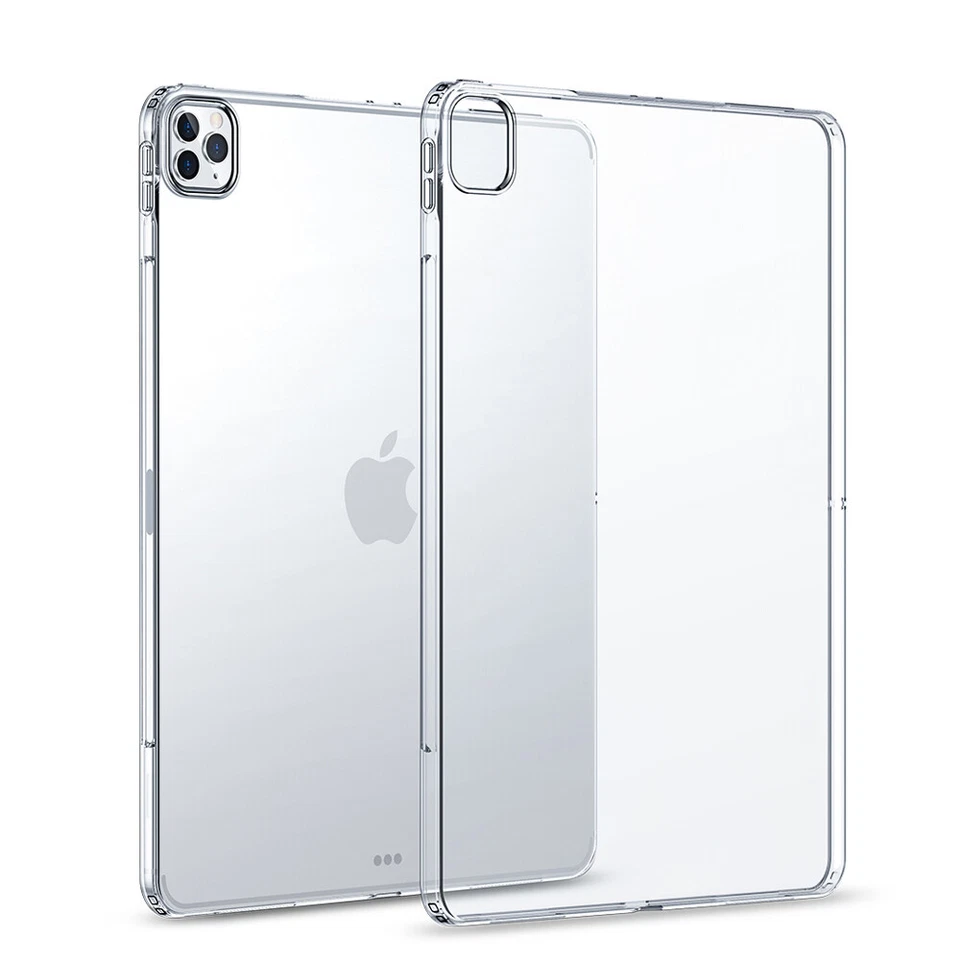For iPad Pro 11" 2021/2020 Air 10.9" 10.5" 10.2" 9.7" Soft Clear Case Back Cover - Image 2 of 4