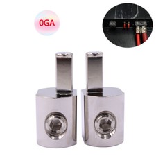 1/0 AWG Car Audio Gauge Ground Wire Pin Input Wire Reducer Connector Terminal