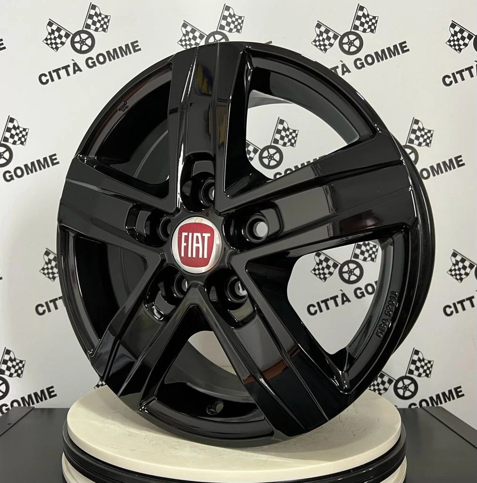 4 Cerchi in lega compatibili per Fiat Ducato Light Camper da 15" NUOVI CAMPIONE - Imagen 3 de 4