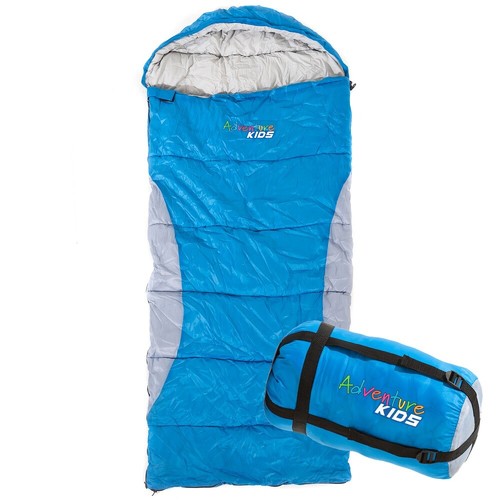 Adventure Kings Kwiky Single Swag Canvas 50mm Mattress + Kids Sleeping Bag -2°C - Picture 3 of 12