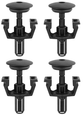 4 NEW RADIATOR UPPER INSULATOR CLIPS! FITS MERCEDES E43 E53 S550 GLC43 ...