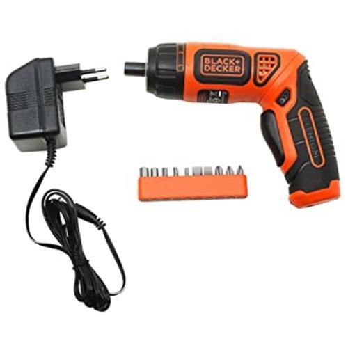 BLACK+DECKER BDCS36F-IN Li-Ion Cordless Screwdriver Kit with 10 Screwdriver Bits - Picture 8 of 13