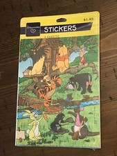 Winnie the Pooh Tigger Piglet Disney Sticker Sheets Pack Of 4 Hallmark