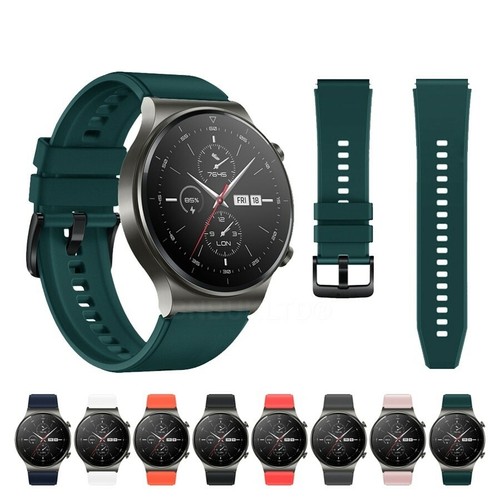 For Huawei Watch GT 2 Pro Strap Silicone Fitness Replacement Wrist Band |  eBay