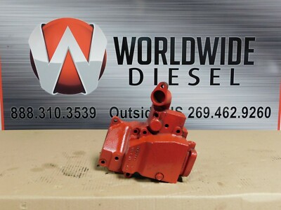 Cummins ISX Thermostat Housing, P/N: 3682667. Good Used Part
