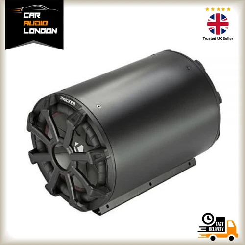 KICKER KA46CWTB82 TB 8" LOADED WEATHERPROOF TUBE ENCLOSURE SUB - 2 OHM, 300W RMS