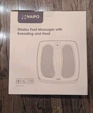 NAIPO Shiatsu Foot Massager With Kneading And Heat (GRAY)