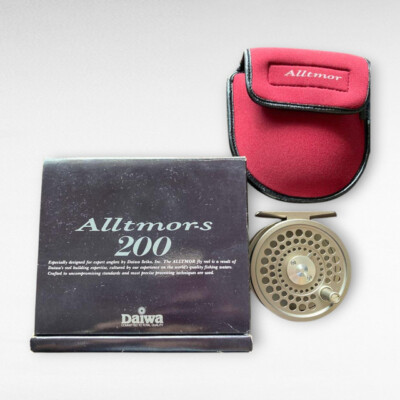 DAIWA　alltmor-s 200 Daiwa Alltmor-S 200 Fly Reel for Trout/Akijii Fishing Gear