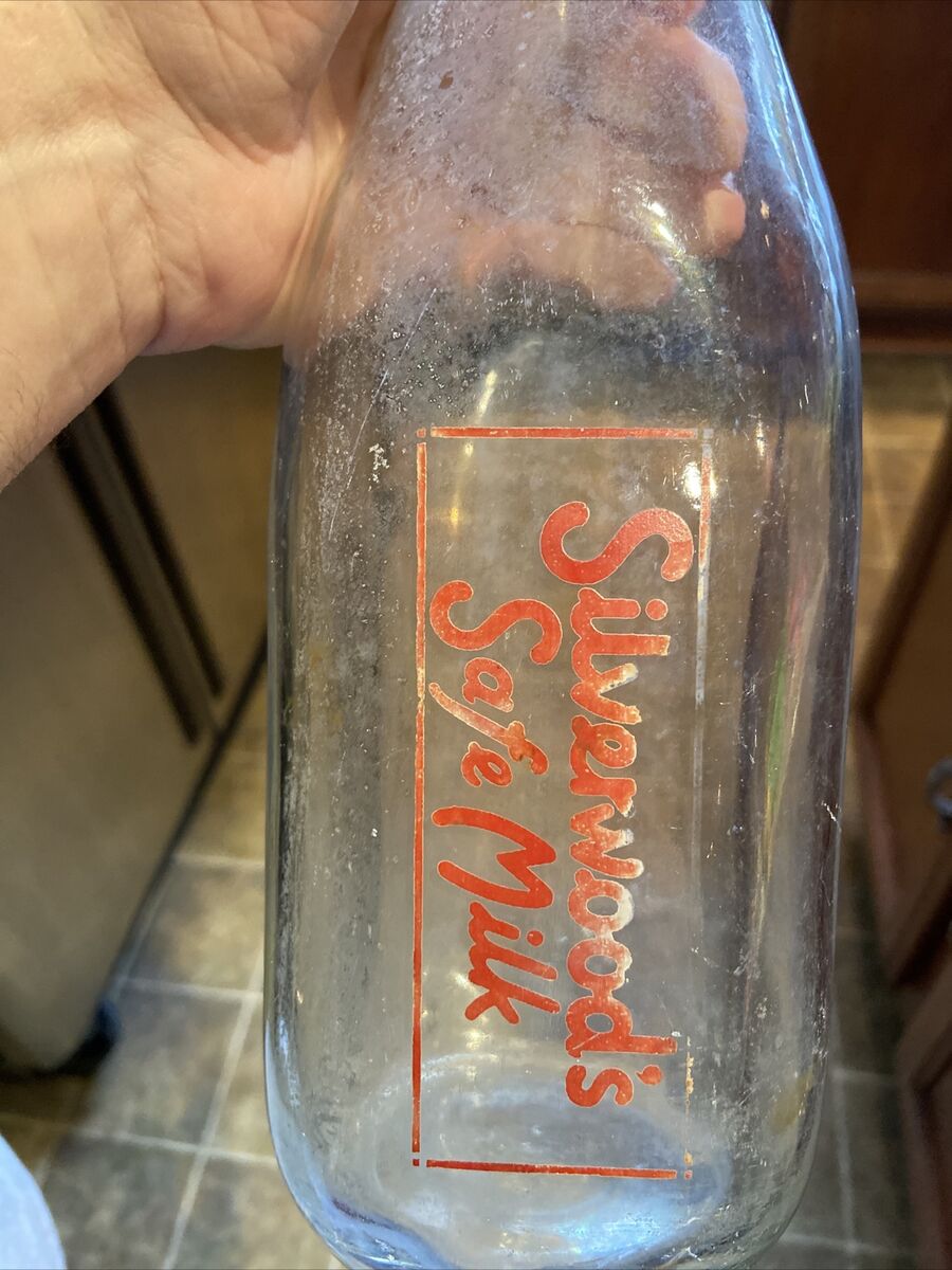 Silverwoods Quart Milk Bottle Silverwoods Quart Milk Bottle