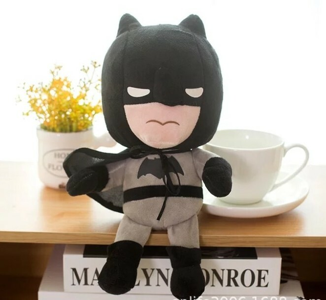 Chauve-souris Batman DC Comics la peluche anti-cauchemar pour petit garçon