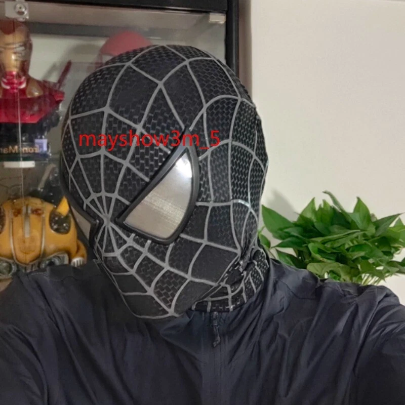 В США! Ручной работы 1:1 Spiderman Tobey Maguire капюшон маска 3D головной убор взрослых носимый - Изображение 3 из 4