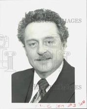 1980 Press Photo Bill Rice, Democratic Candidate for Justice of the Peace