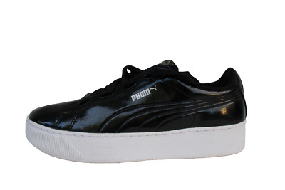 PUMA  Damen Sneaker VIKKY PLATFORM RIBBON P  Black  Gr.38,5 UK 5,5 TOP