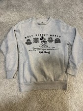 Disney Parks Authentic Original Grey Walt Disney World Sweater Small