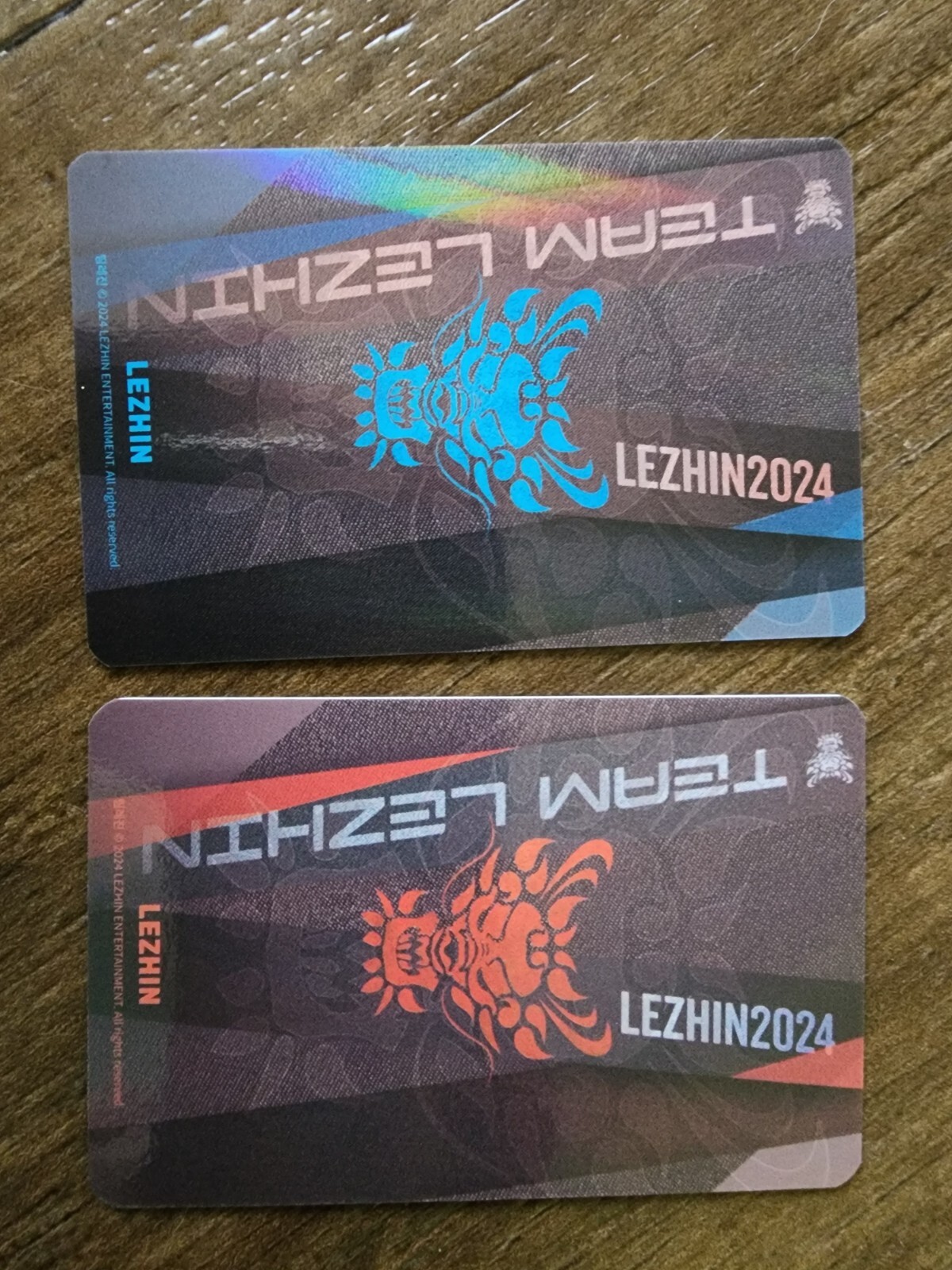 Team Lezhin 2024 Photocard - Tree Without Roots Set - Heeseo + Taekyung ...