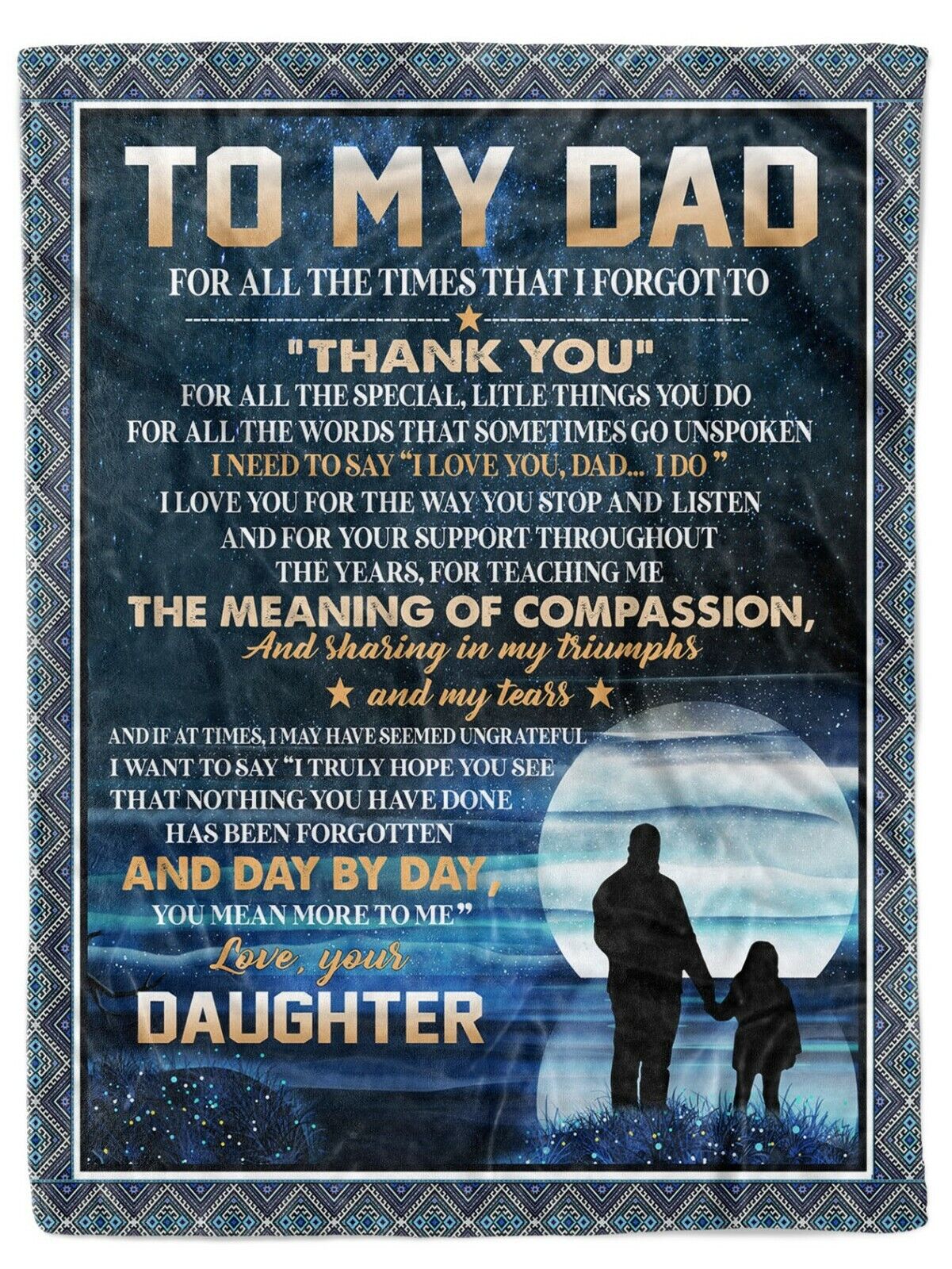  Daughter to Dad I Forgot to Thank You Sharing in My