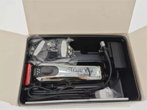 Silver Wahl 8148-100 Professional 5-Star Limited Edition Cordless Magic C New - Picture 4 of 7