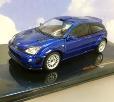 IXO DIECAST 1/43 1999 FORD FOCUS RS IN METALLIC BLUE CLC467