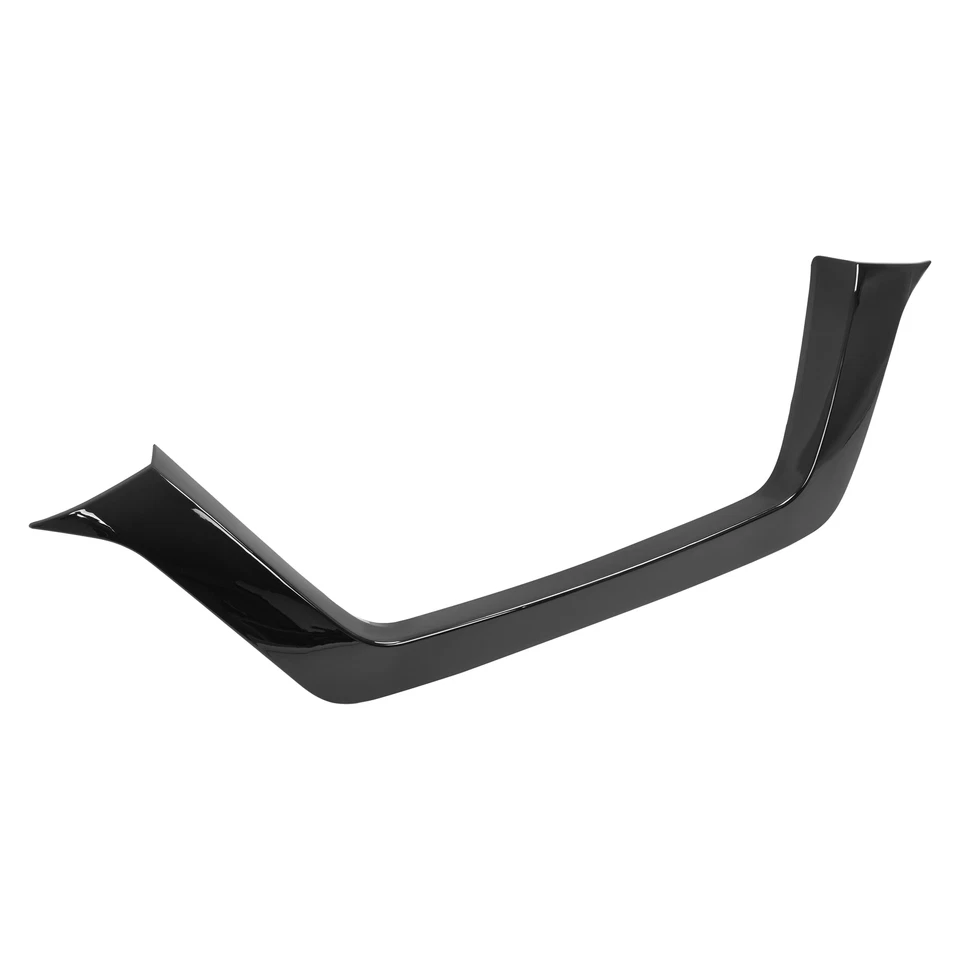 Parachoques delantero Fit Nissan Rogue 2017-2020 moldura moldura moldura negra Foto 4 de 4