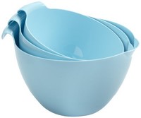 Linden Sweden 3-piece Mixing Bowl Set, Light Blue, New, Free Shipping on sale Linden Sweden 3-piece Mixing Bowl Set, Light Blue, New, Free Shipping on sale