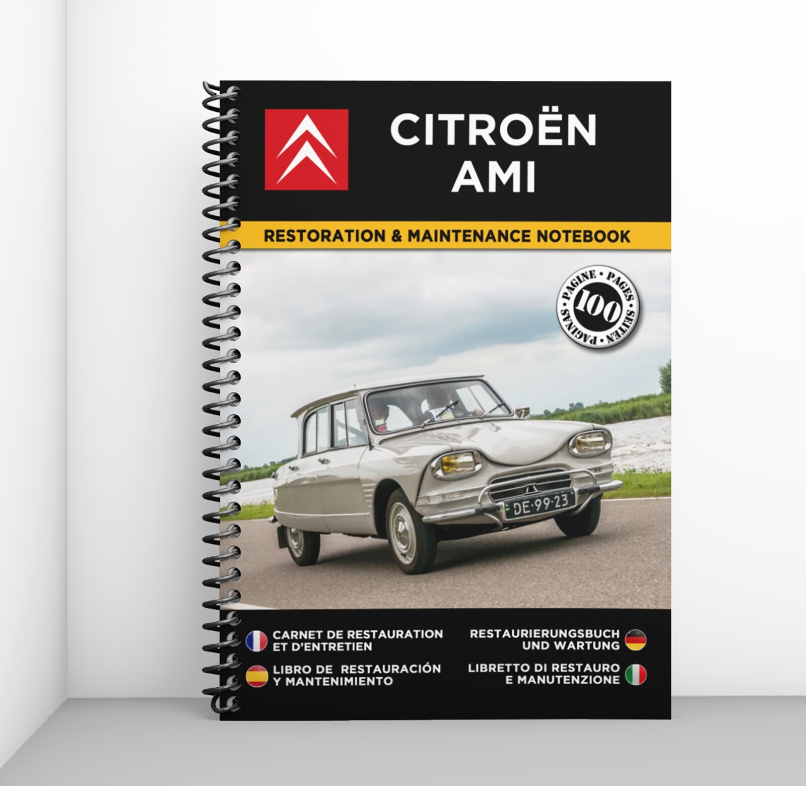 Carnet d'entretien Citroën Ami pour résoudre les pannes et archiver les réparations