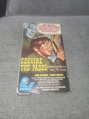 Seguire Tus Pasos Vhs Pelicula Mexicana Original  Cine Mexicano