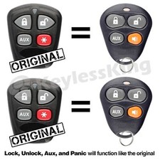 2 Fits Ungo Aftermarket Keyless Entry Remote Ezsdei474v