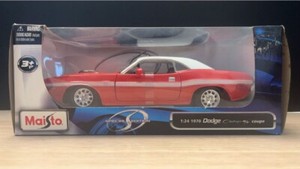 1970 DODGE CHALLENGER R/T COUPE RED 1/24 DIECAST MODEL CAR BY MAISTO 31263