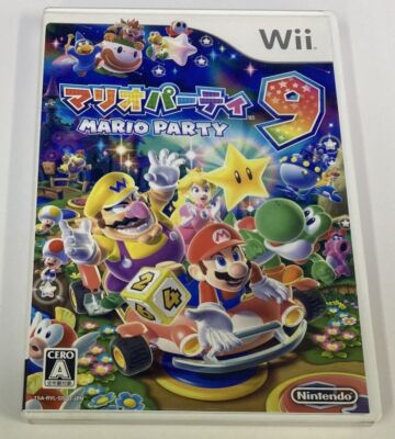Wii - Wii 北米版 スーパー マリオパーティ9 Mario Party 9 Nintendo Wii Mario Party 9 Japan Version w/ Box and Manual 3394 SP
